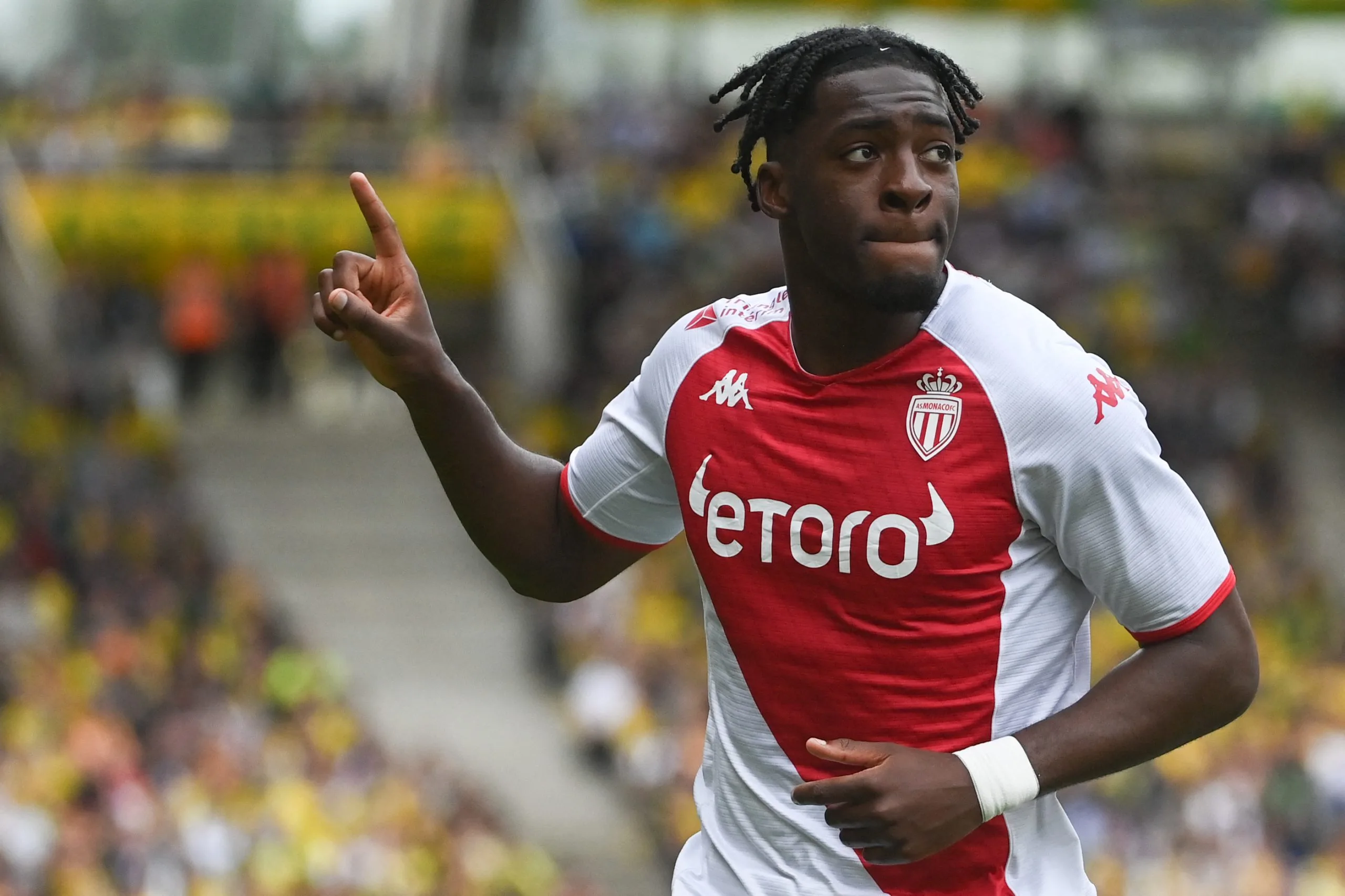 AS Monaco’s Axel Disasi has the interest of Chelsea, Manchester City and PSG